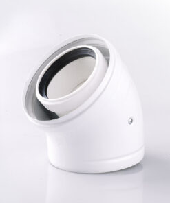 Curva coaxial 45º Ariston