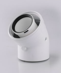 Curva coaxial 45º condensación Clas one / Genus one