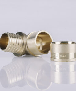 Codo pex cobre